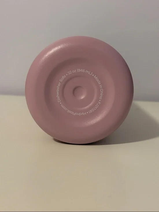 Hydro Flask Mauve Pink Insulated Bottle with Black Handle - Picture 2 of 2